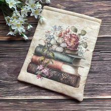 Load image into Gallery viewer, Book Sleeve - Floral Bookstack