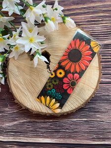 Laminated Bookmark - Flower Garden 2