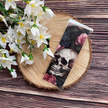 Load image into Gallery viewer, Laminated Bookmark - Floral Skull