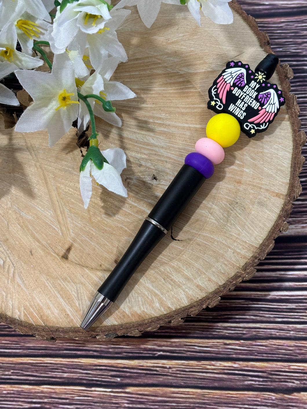Beaded Pen - Boyfriend Has Wings