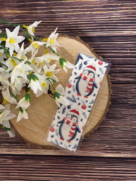 Laminated Bookmark - Penguin