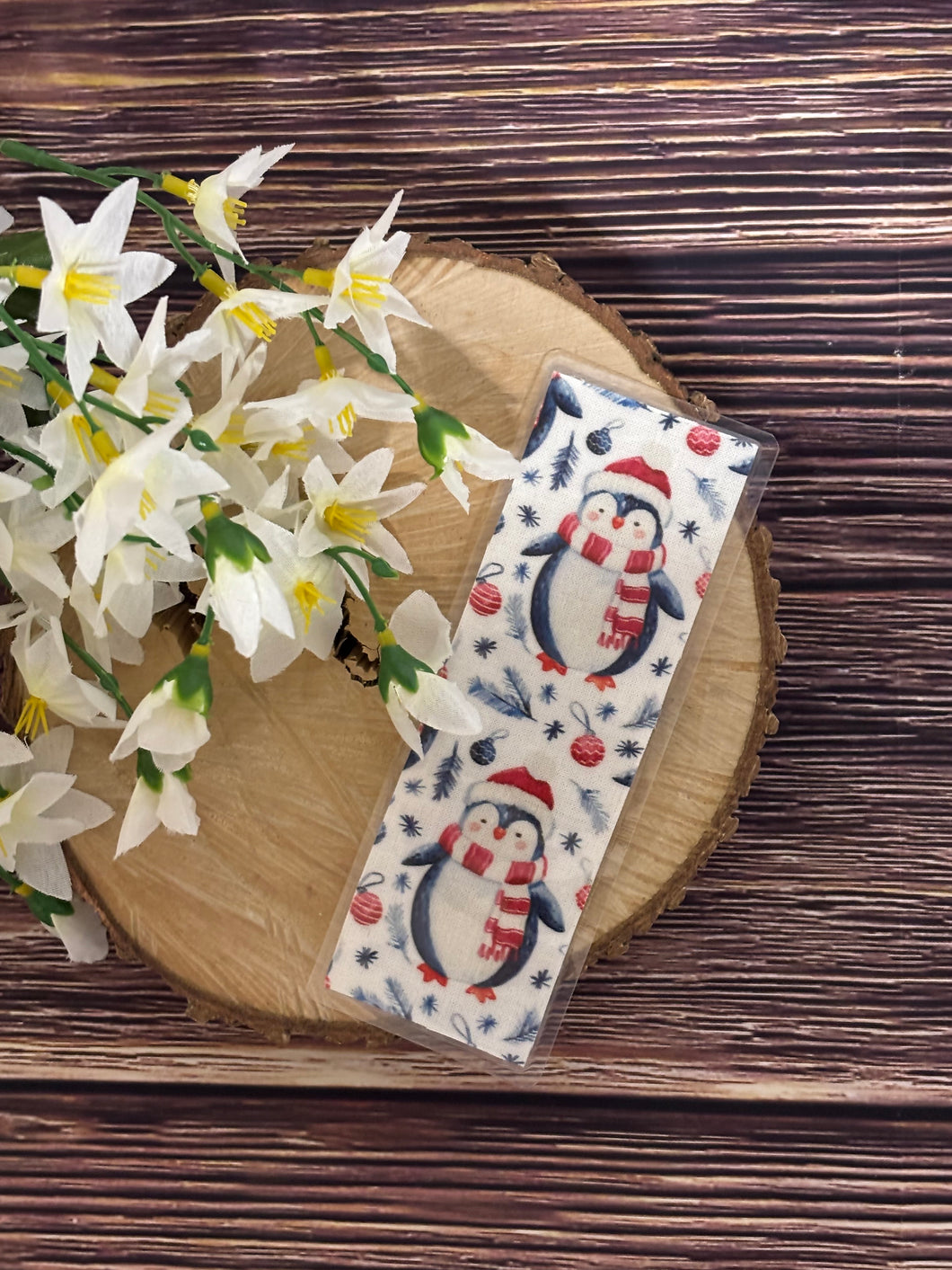 Laminated Bookmark - Penguin