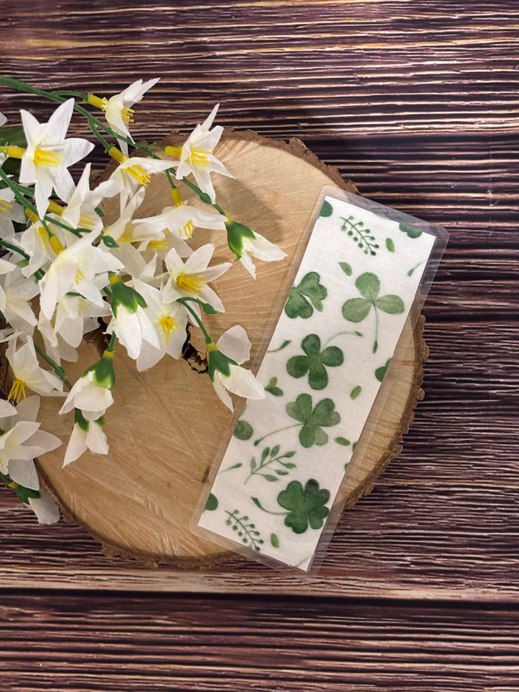Laminated Bookmark - Shamrock