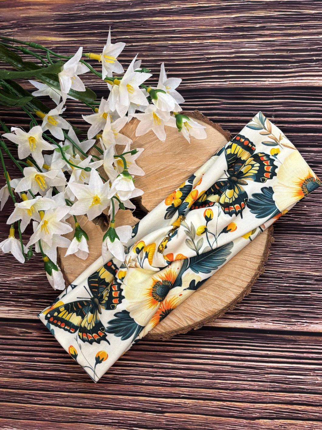 Headband - Gold Butterfly