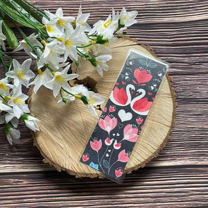 Laminated Bookmark - Scandinavian Valentine