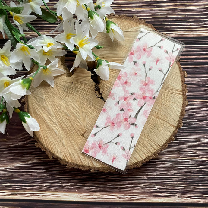 Laminated Bookmark - Cherry Blossom