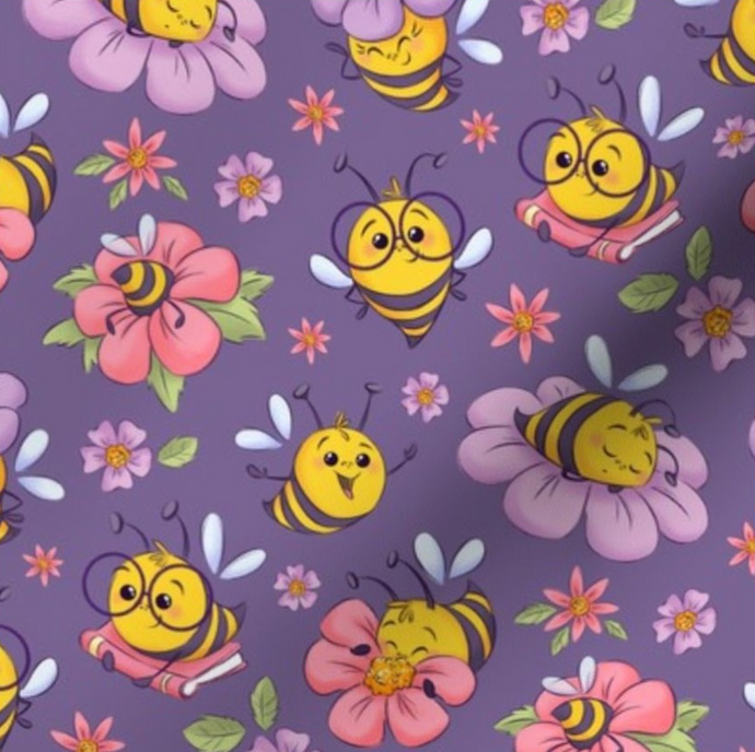 Book Sleeve - Busy Bees
