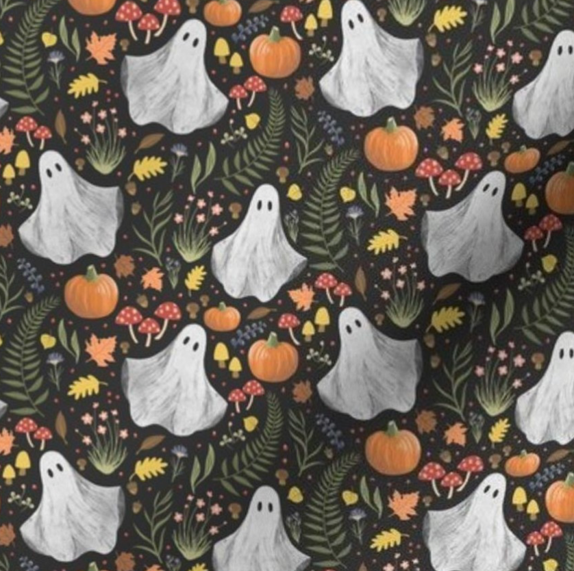 Book Sleeve - Cottagecore Ghost