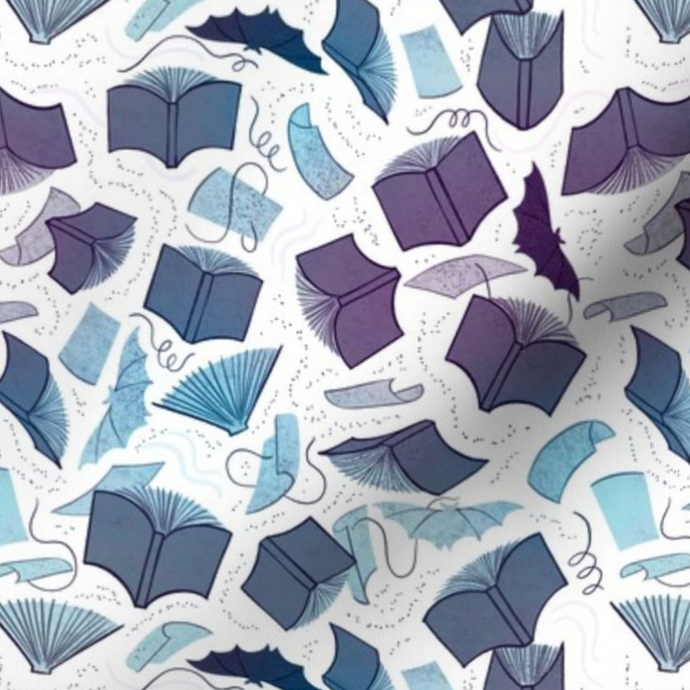 Book Sleeve - Falling Books