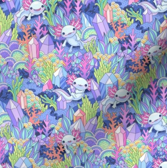 Book Sleeve - Axolotle
