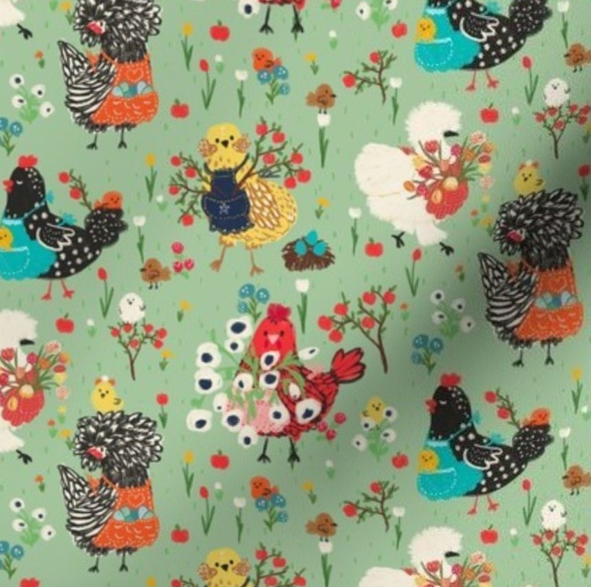Book Sleeve - Chicken Pockets