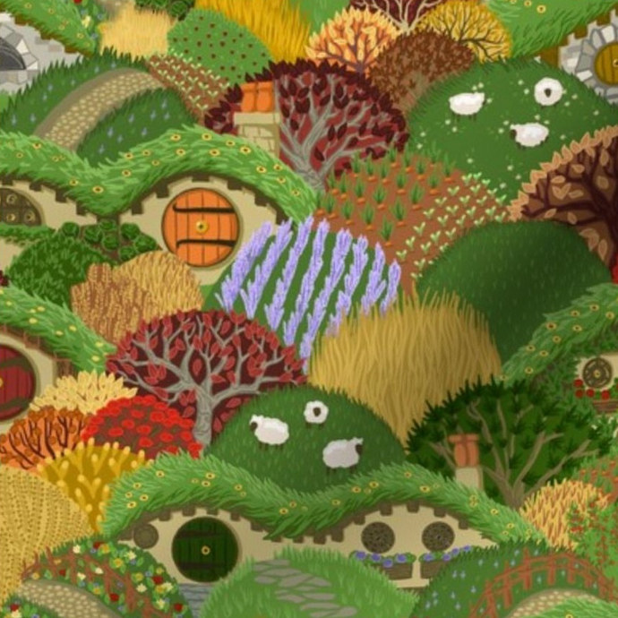 Book Sleeve - Hidden Homes