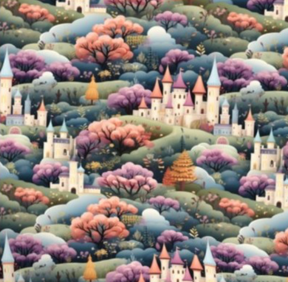 Book Sleeve - Fairytale Castle