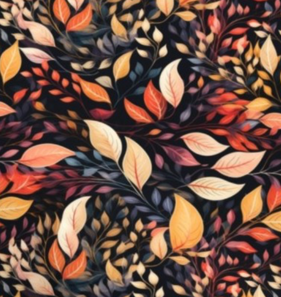 Book Sleeve - Falling Leaves