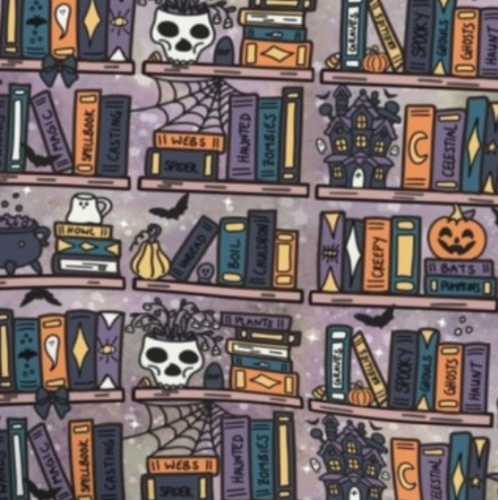 Book Sleeve - Spooky Bookshelf