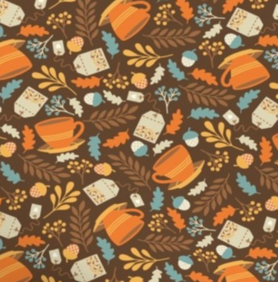 Book Sleeve - Autumn Cuppa