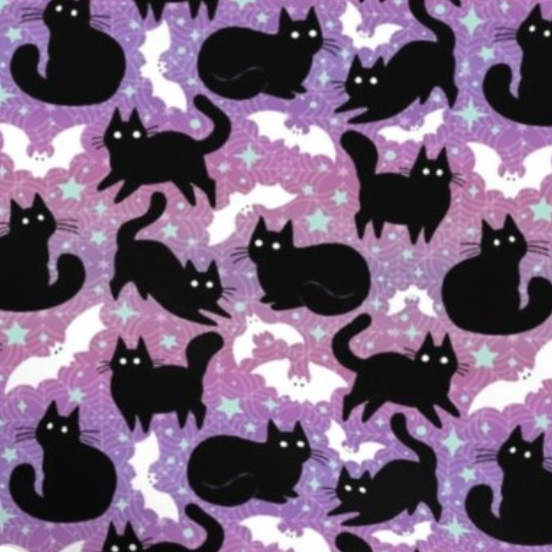 Book Sleeve - Cats and Bats