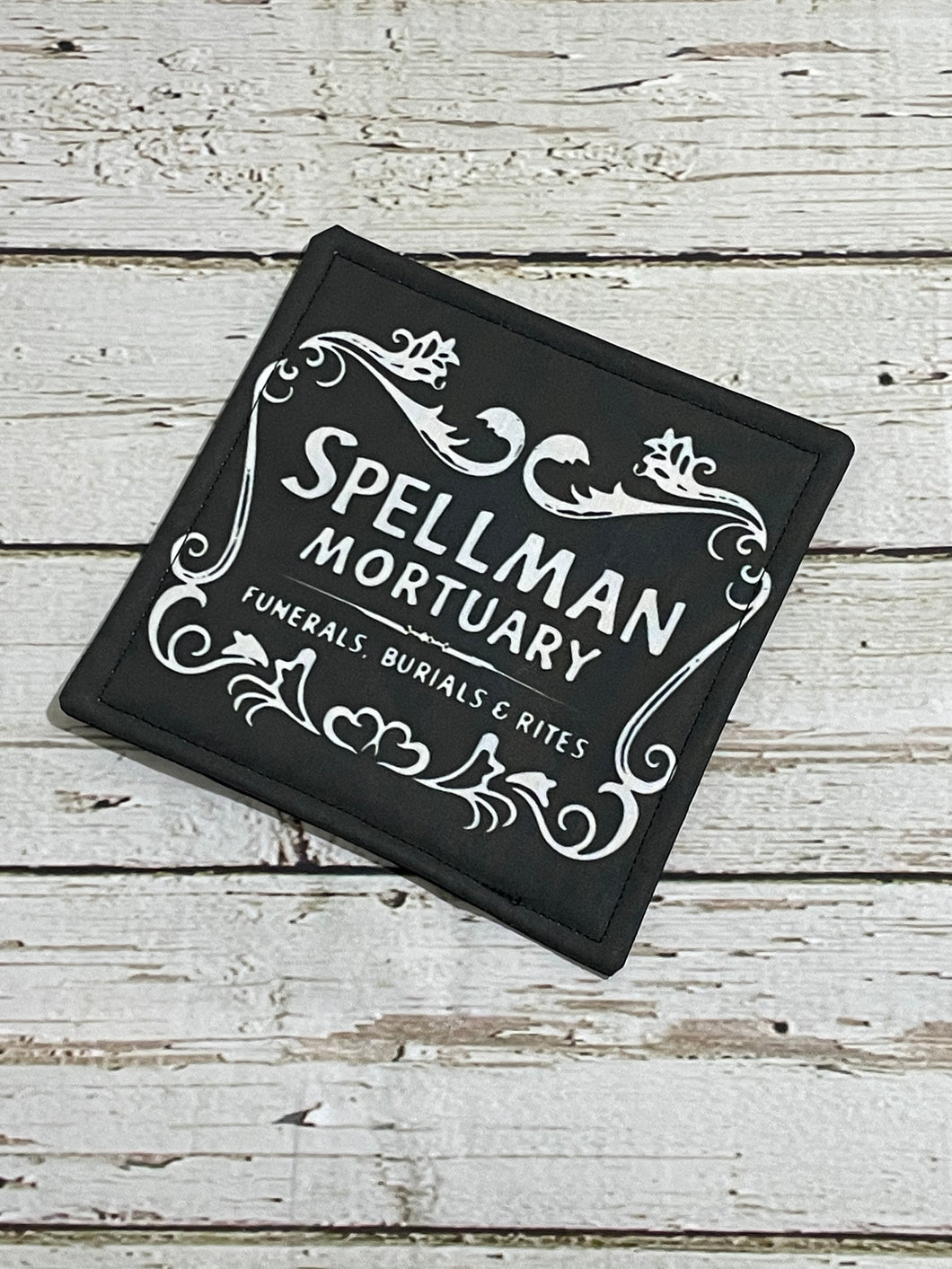 Mug Rug - Spellman Mortuary