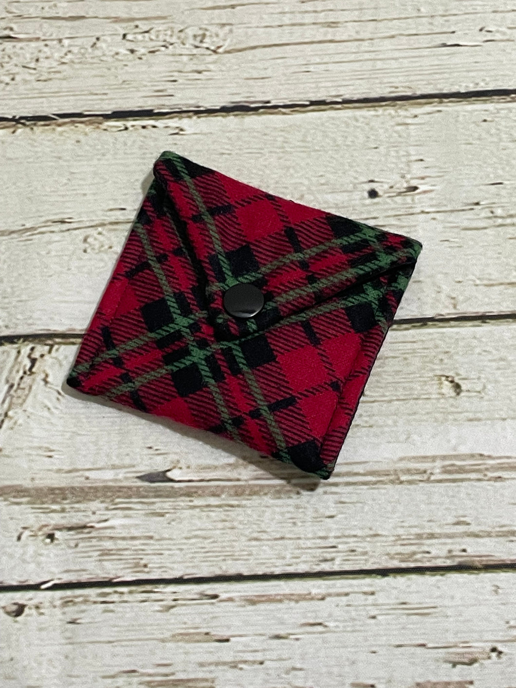 Pouches - Red Plaid